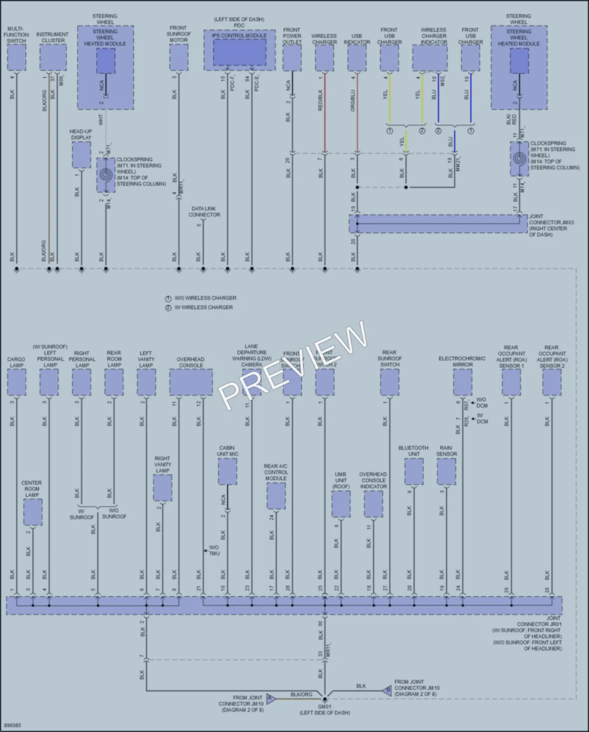 2025 Kia Carnival Ground Distribution wiring diagram preview