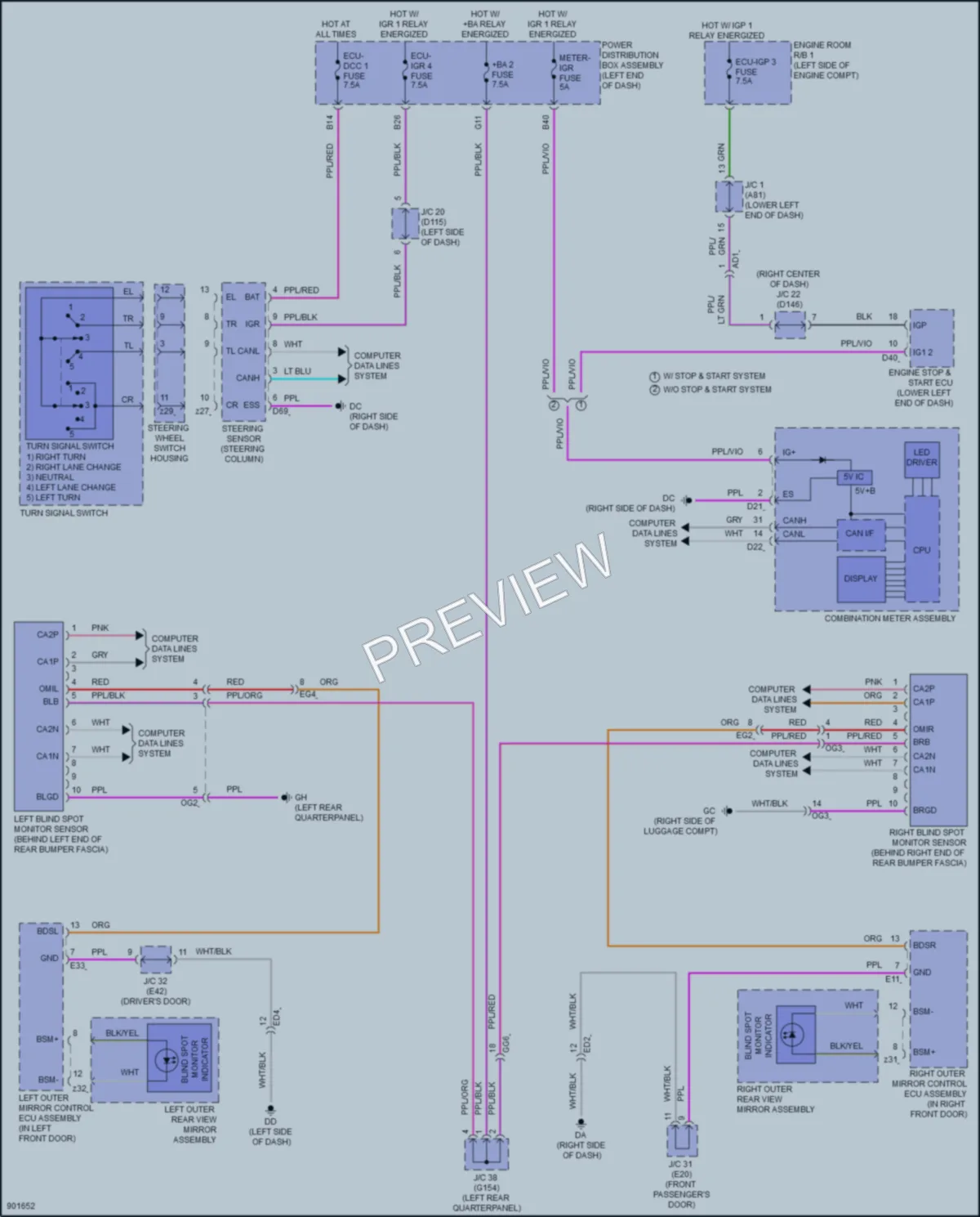2025 Lexus NX350 Navigation wiring diagram preview