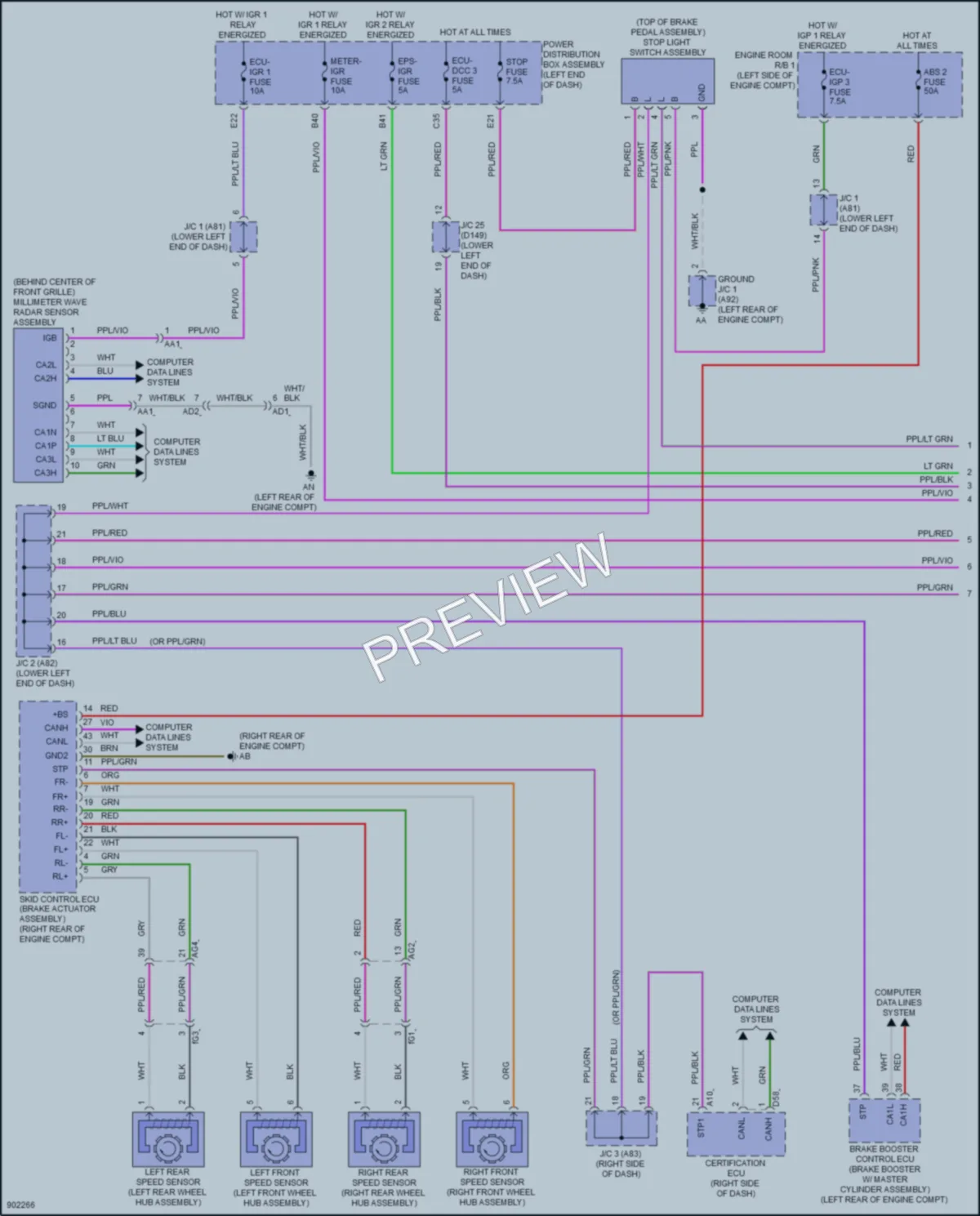 2025 Lexus NX350h Cruise Control wiring diagram preview