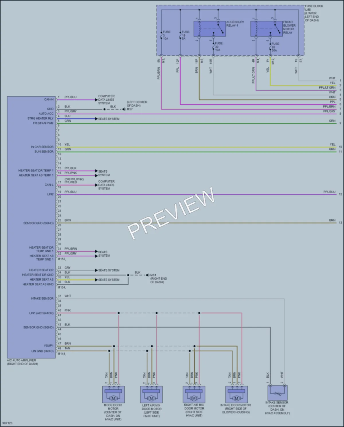 2025 Nissan Altima Air Conditioning Wiring Diagrams protected preview