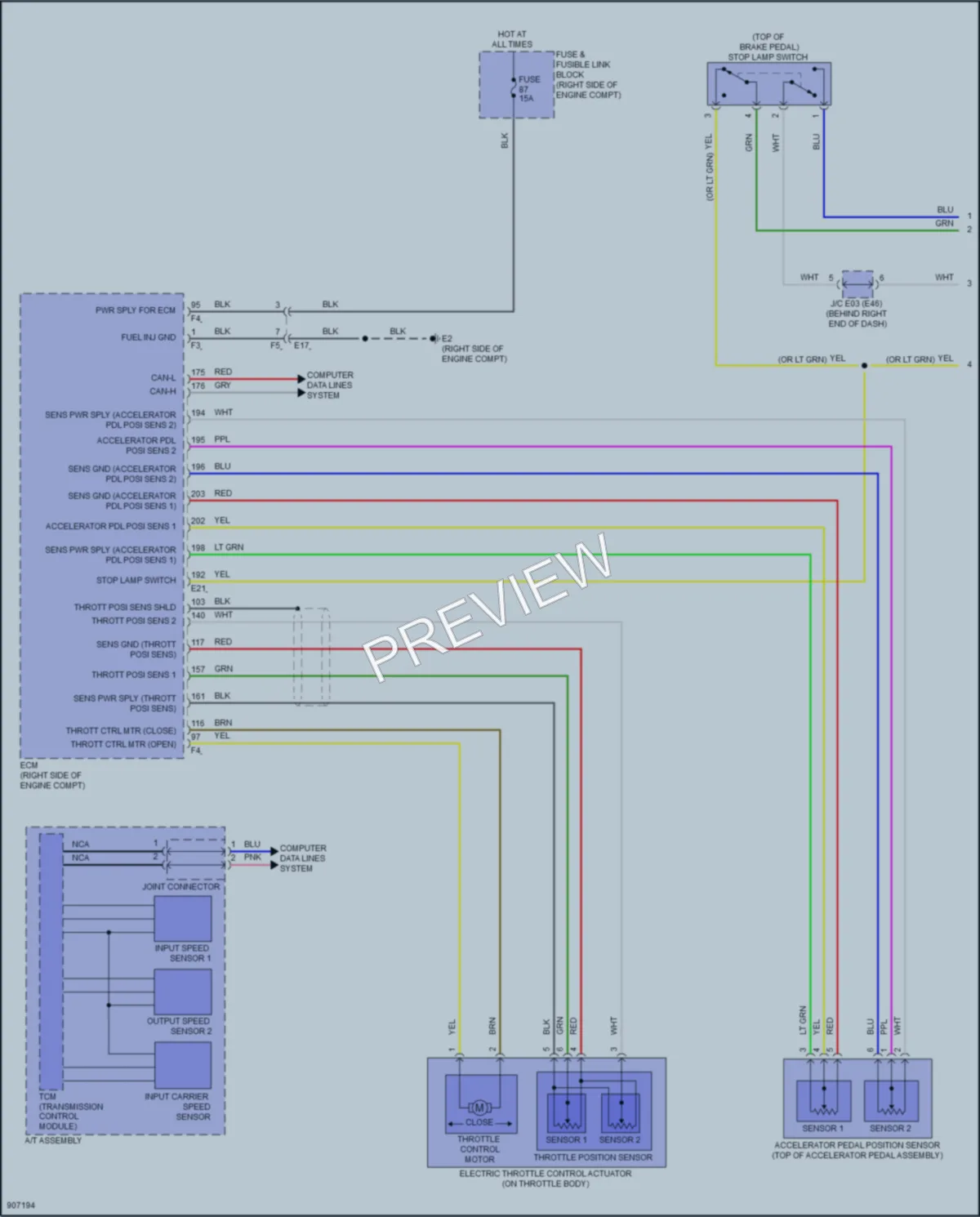 2025 Nissan Armada Cruise Control wiring diagram preview