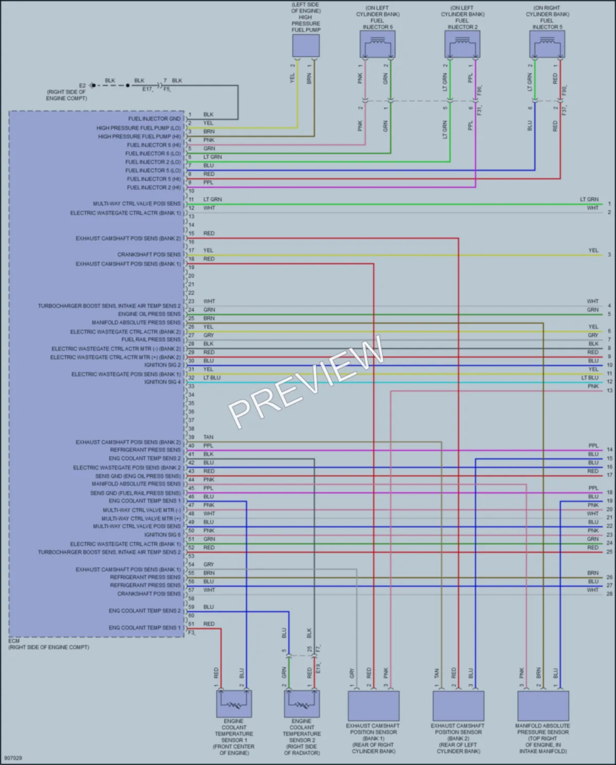 2025 Nissan Armada Engine Performance wiring diagram preview