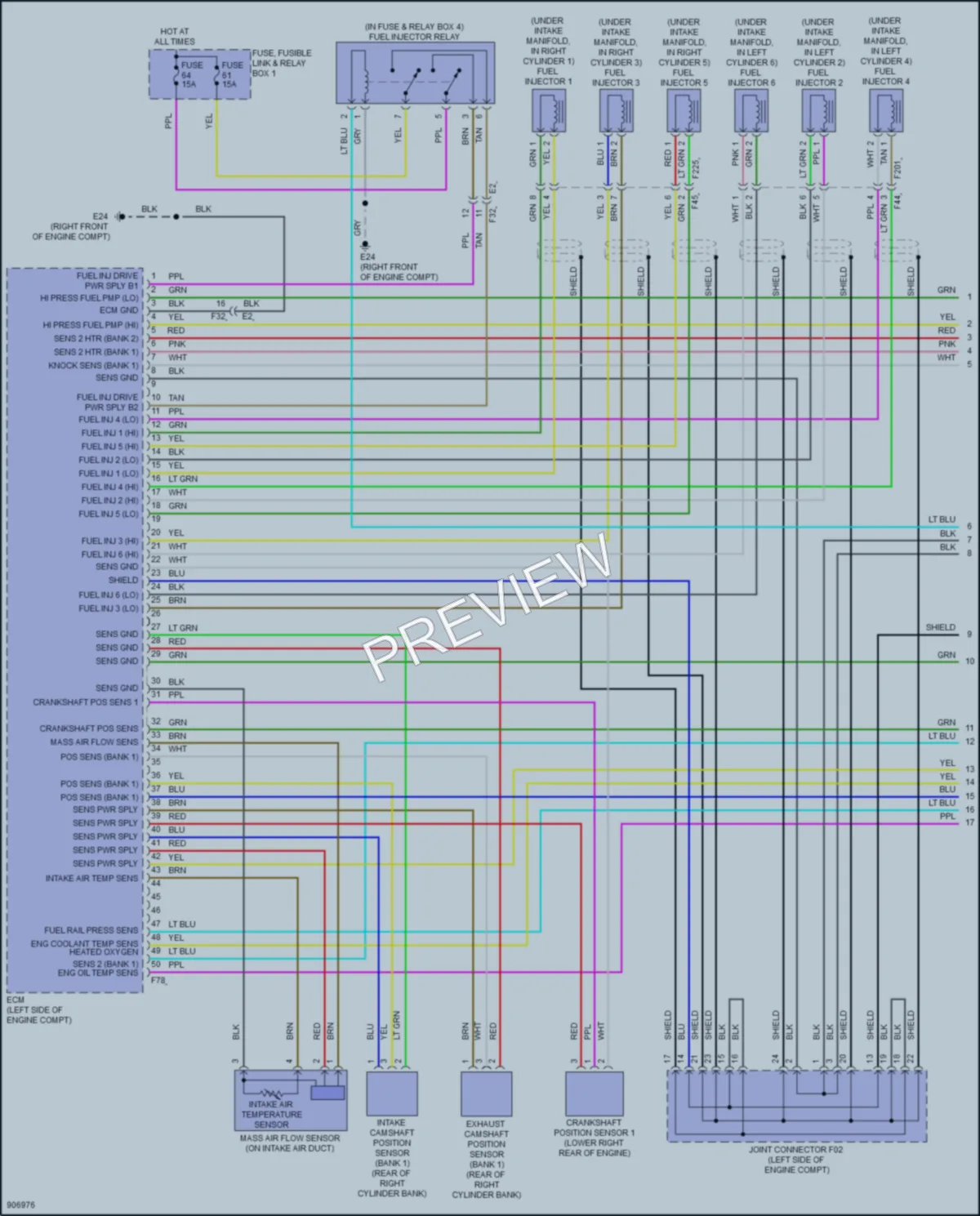 2025 Nissan Frontier Engine Performance wiring diagram preview