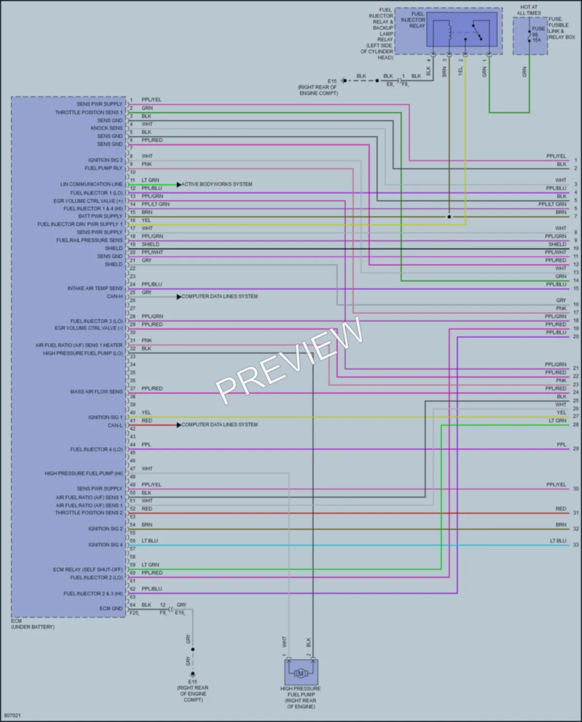 2025 Nissan Kicks Engine Performance wiring diagram preview