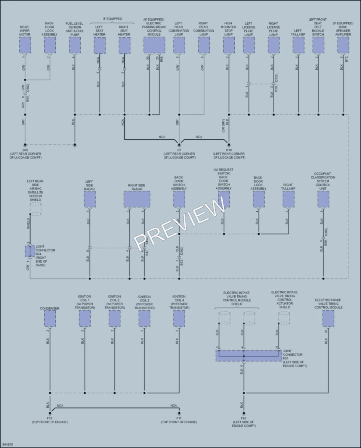2025 Nissan KicksPlay Ground Distribution wiring diagram preview