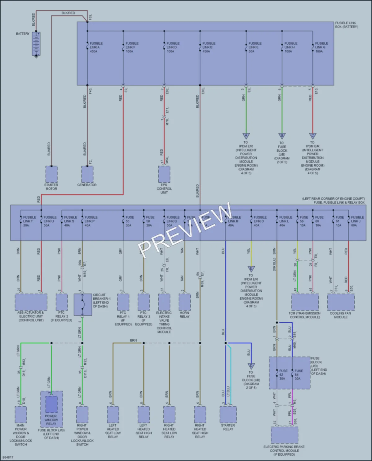 2025 Nissan KicksPlay Power Distribution wiring diagram preview