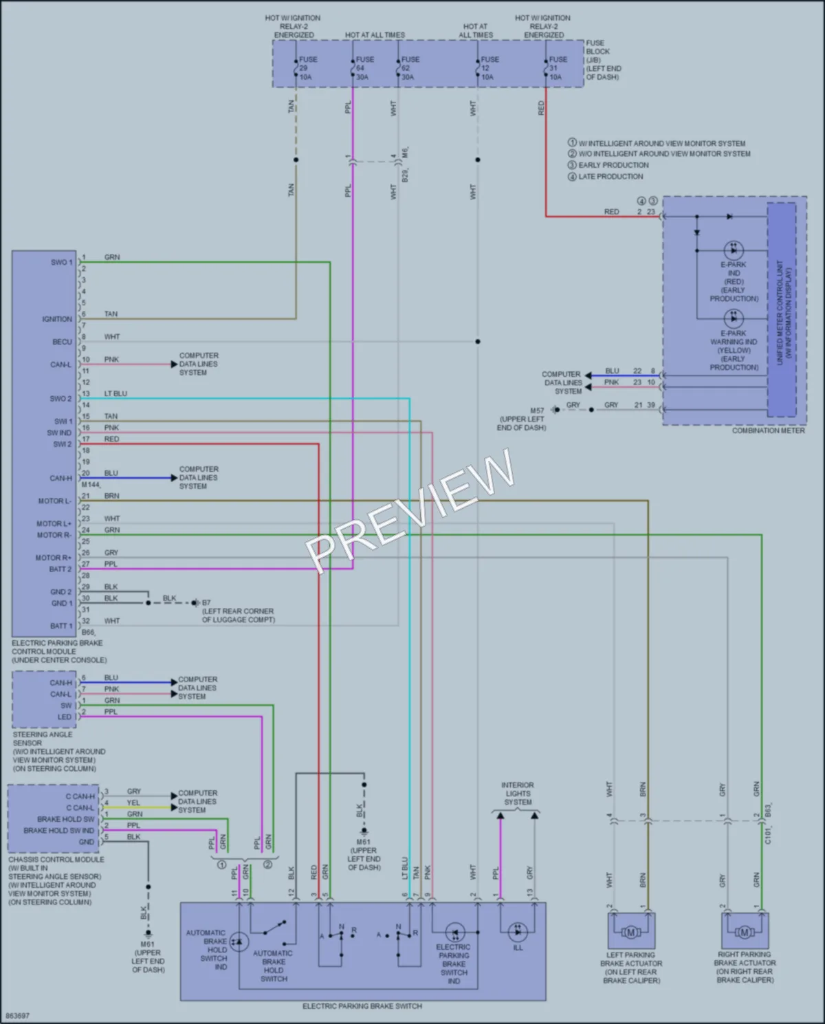 2025 Nissan KicksPlay Shift Interlock wiring diagram preview