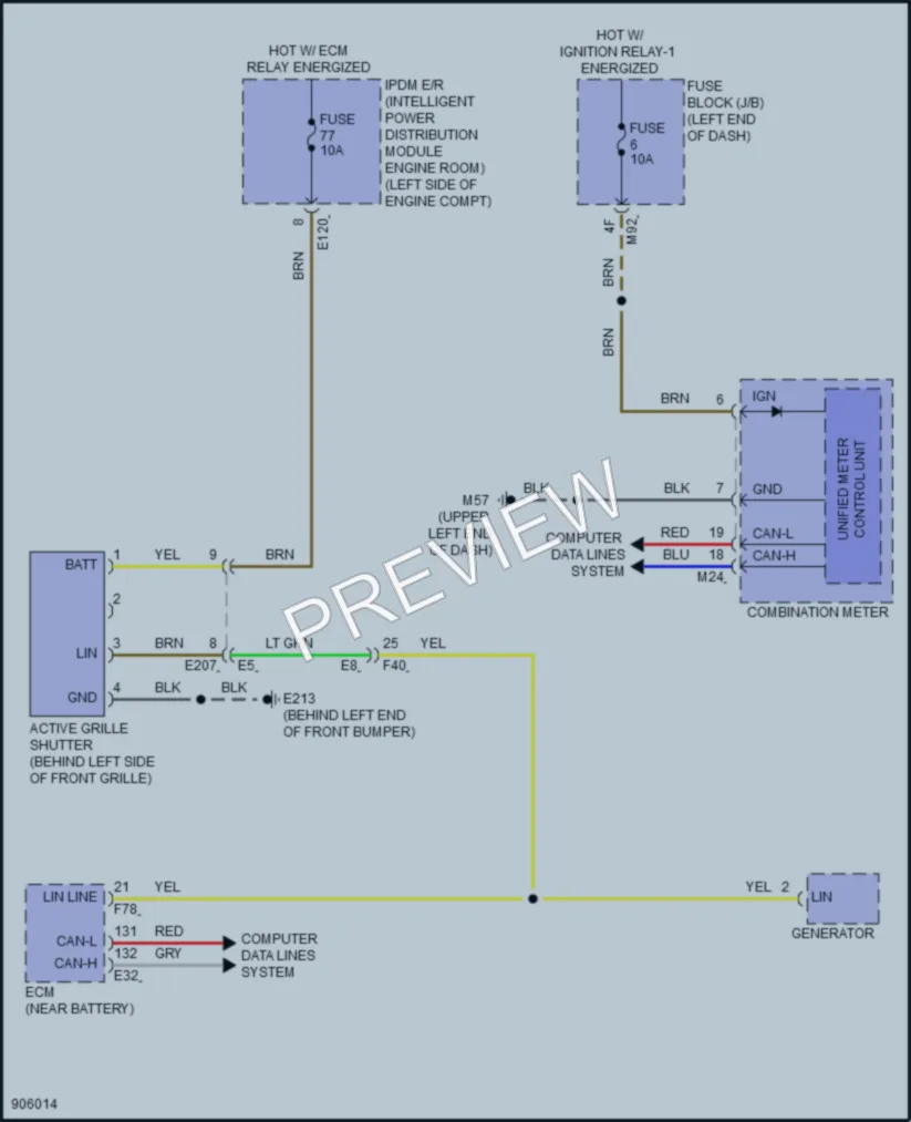 2025 Nissan Murano Active Bodyworks wiring diagram preview