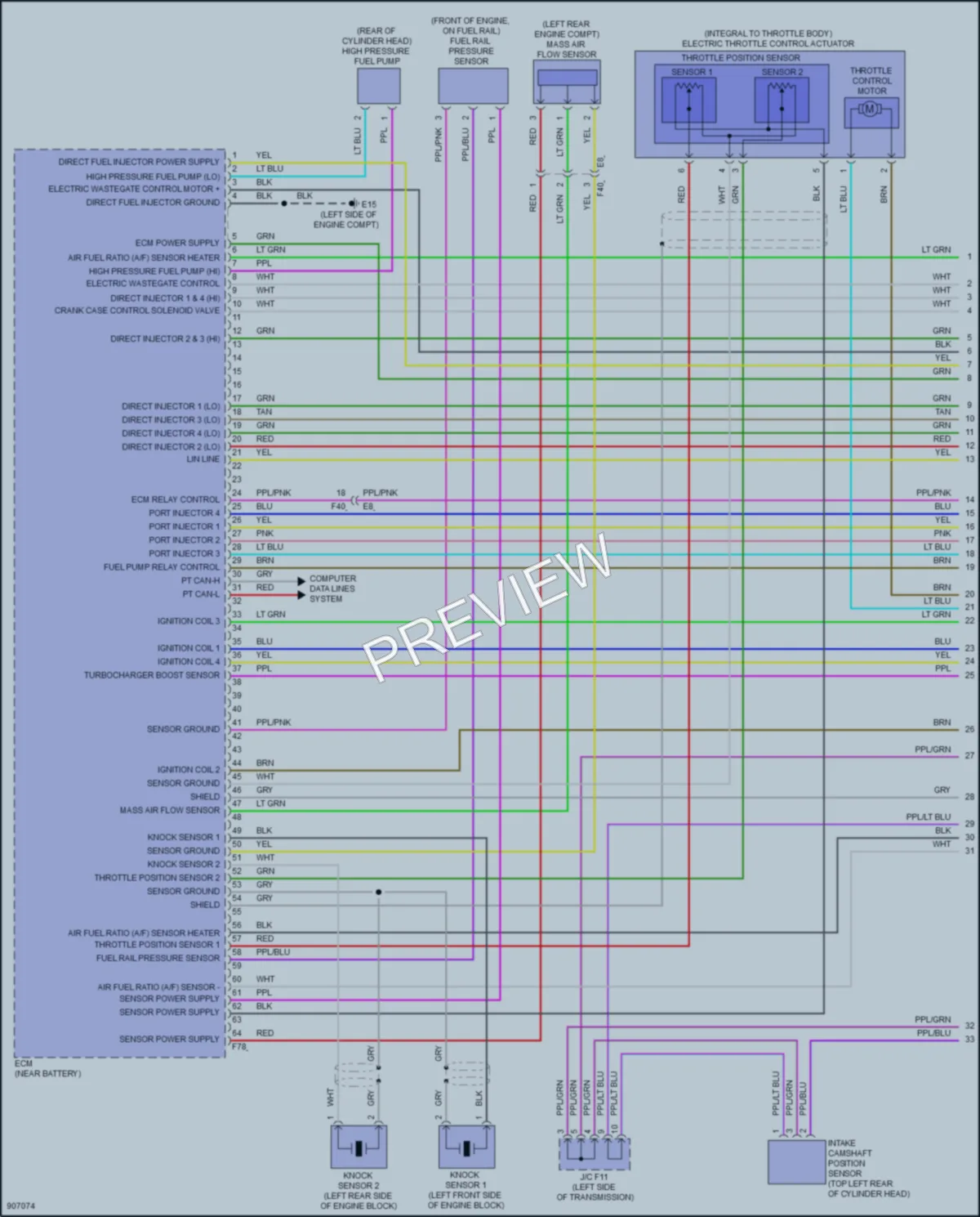 2025 Nissan Murano Engine Performance wiring diagram preview