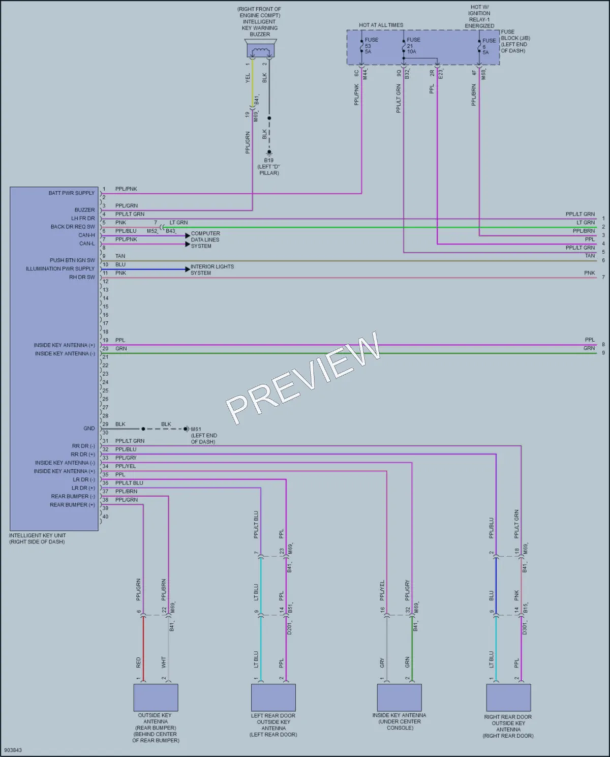 2025 Nissan Rogue Power Door Locks wiring diagram preview
