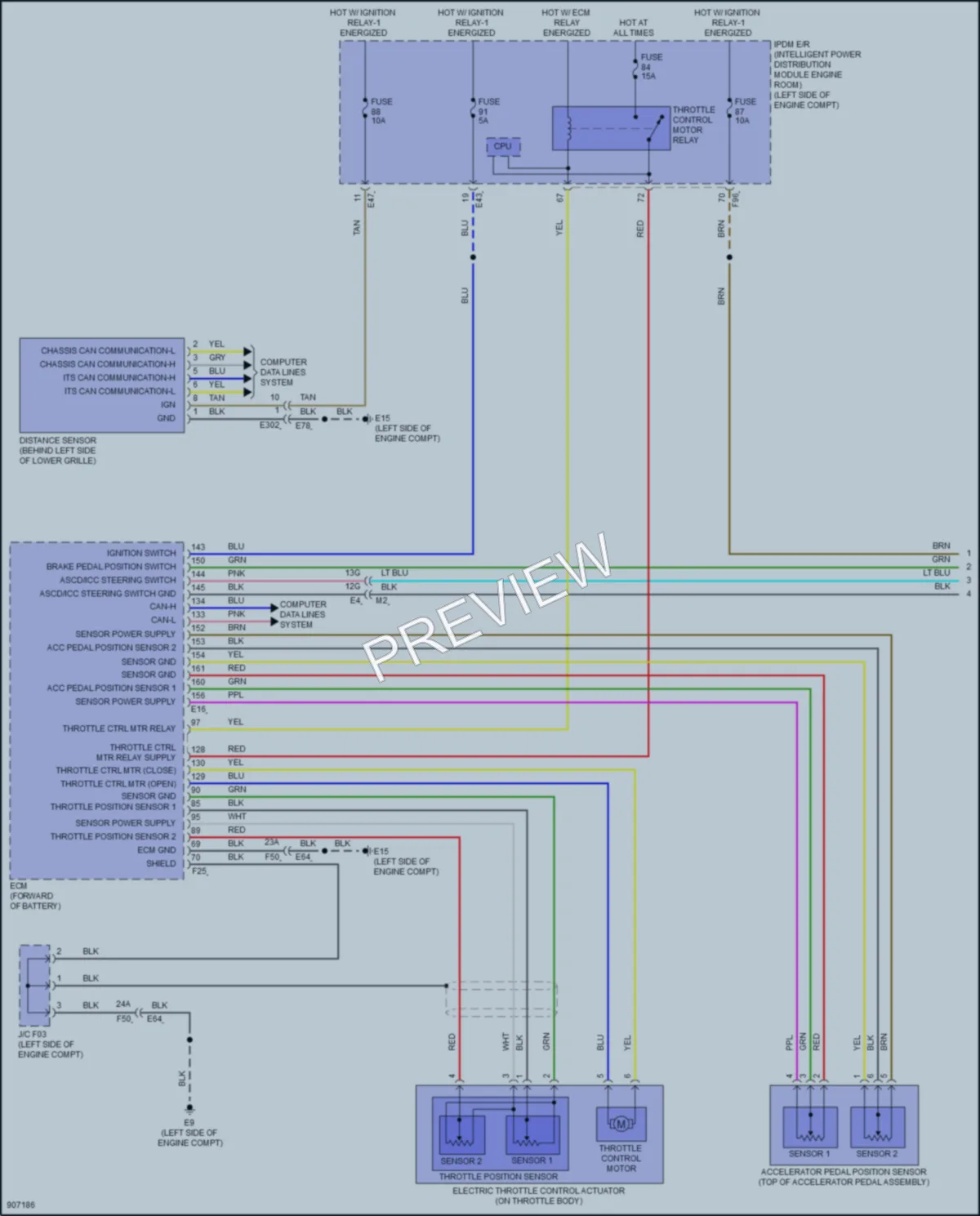 2025 Nissan Sentra Cruise Control wiring diagram preview