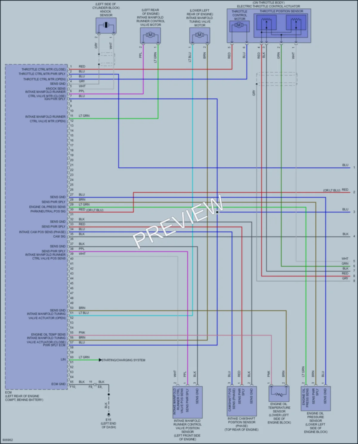 2025 Nissan Versa Engine Performance wiring diagram preview