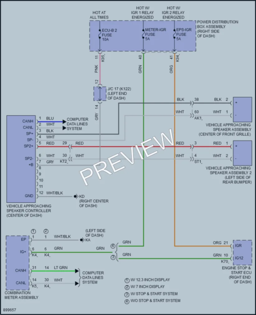 2025 Toyota 4Runner Active Bodyworks Wiring Diagrams protected preview