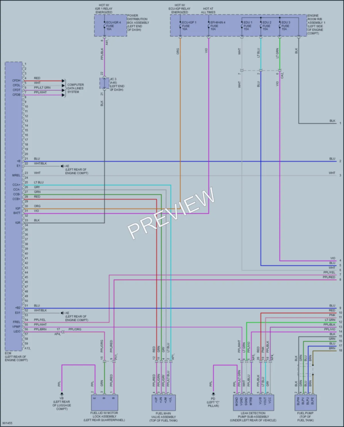 2025 Toyota CamryHybrid Engine Performance wiring diagram preview