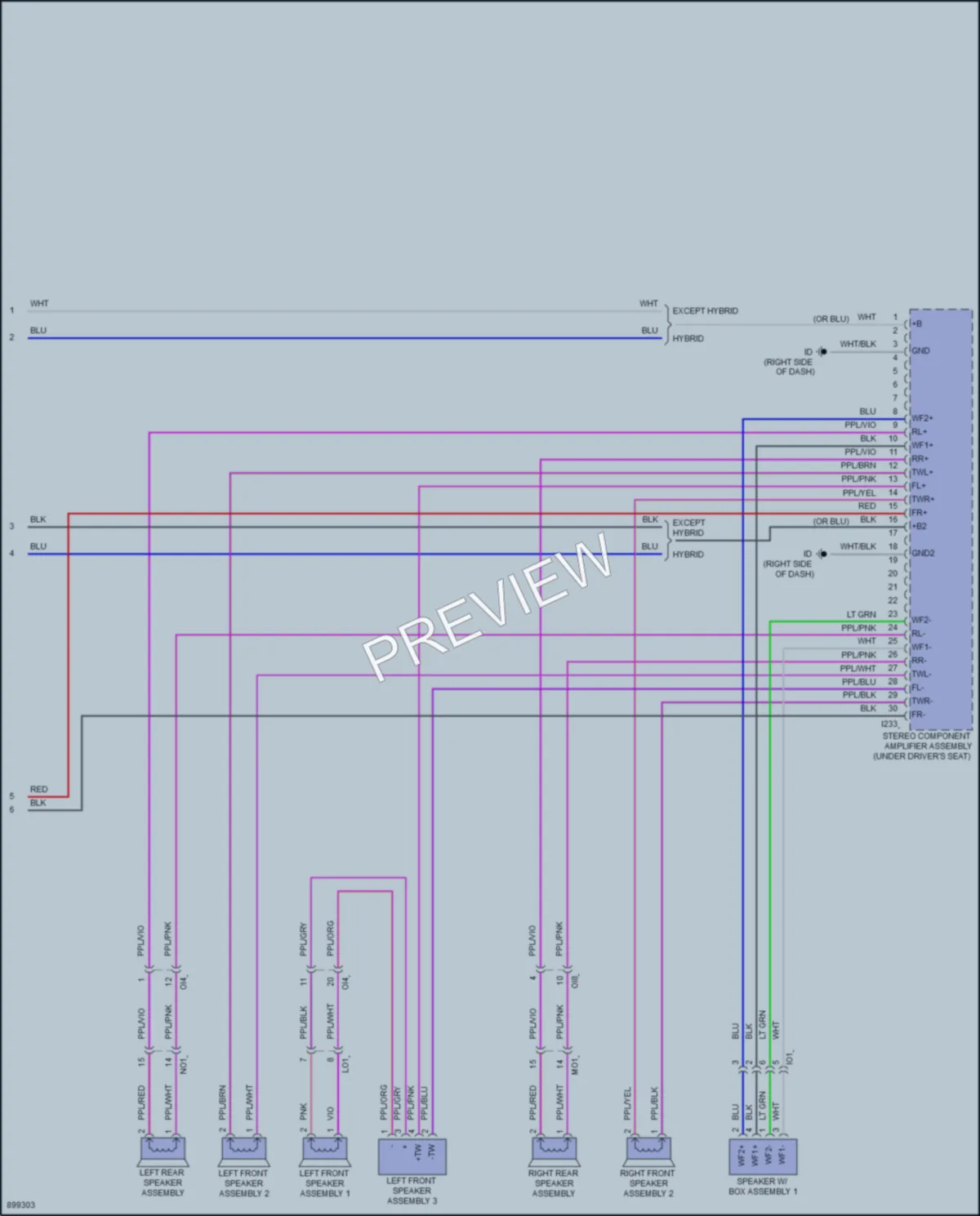 2025 Toyota CorollaCross Navigation wiring diagram preview