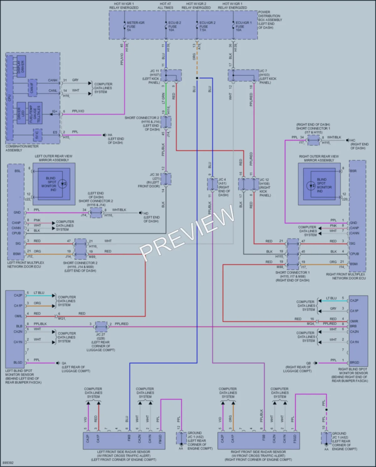 2025 Toyota CrownHybrid Navigation wiring diagram preview