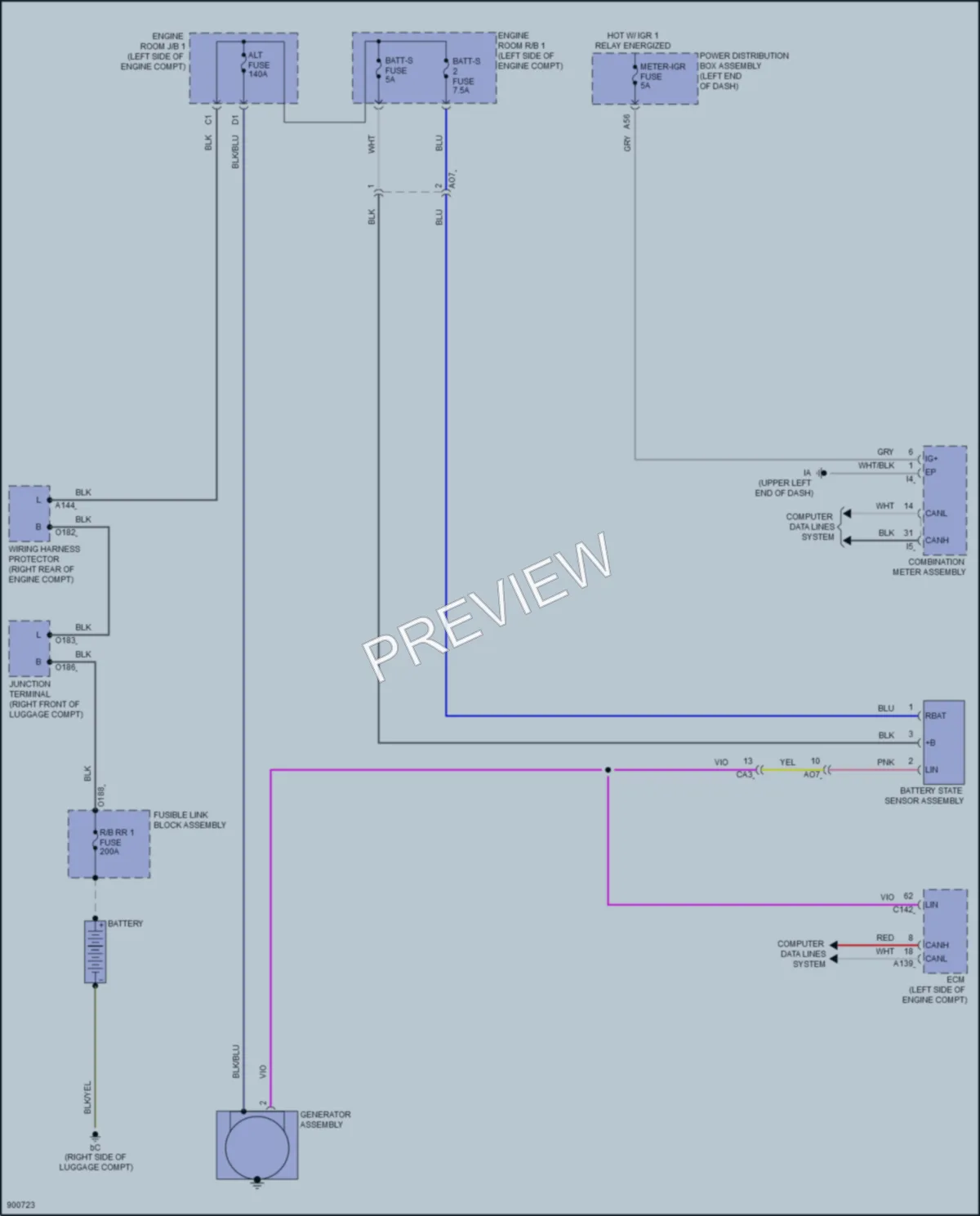 2025 Toyota GRCorolla Starting Charging wiring diagram preview