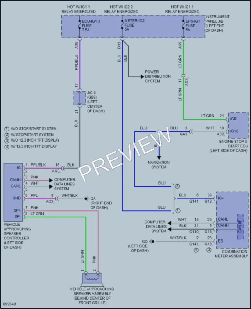 2025 Toyota RAV4 Active Bodyworks wiring diagram preview