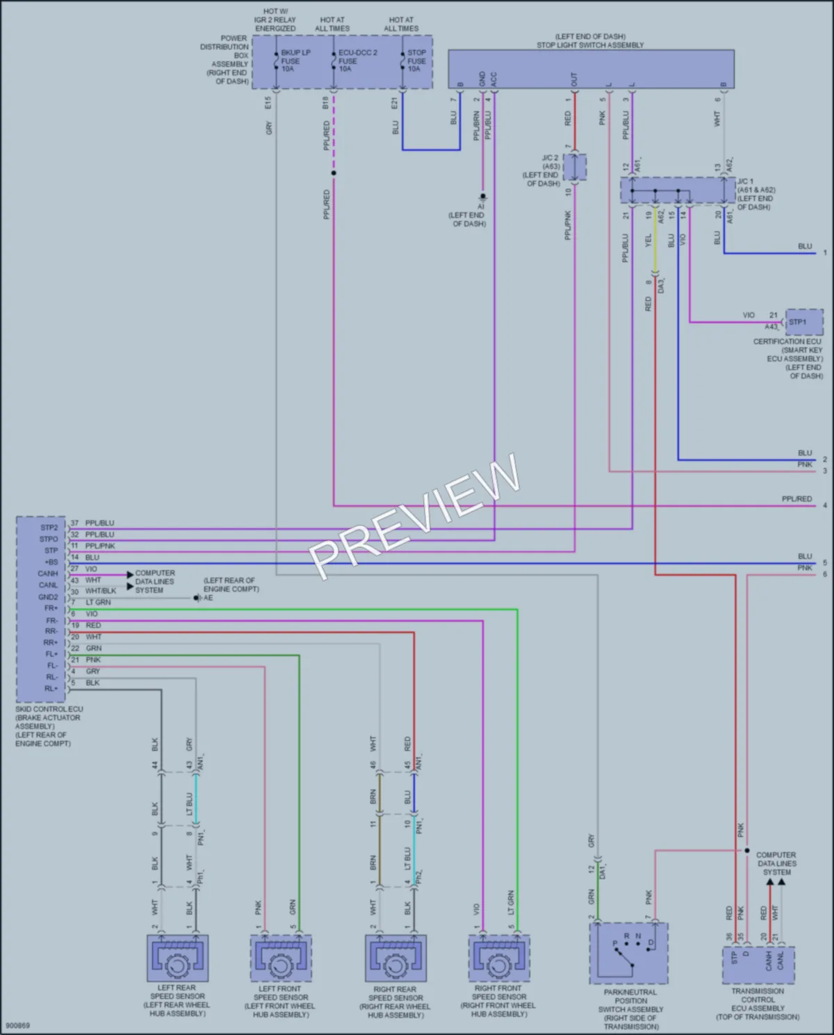2025 Toyota Sequoia Cruise Control wiring diagram preview