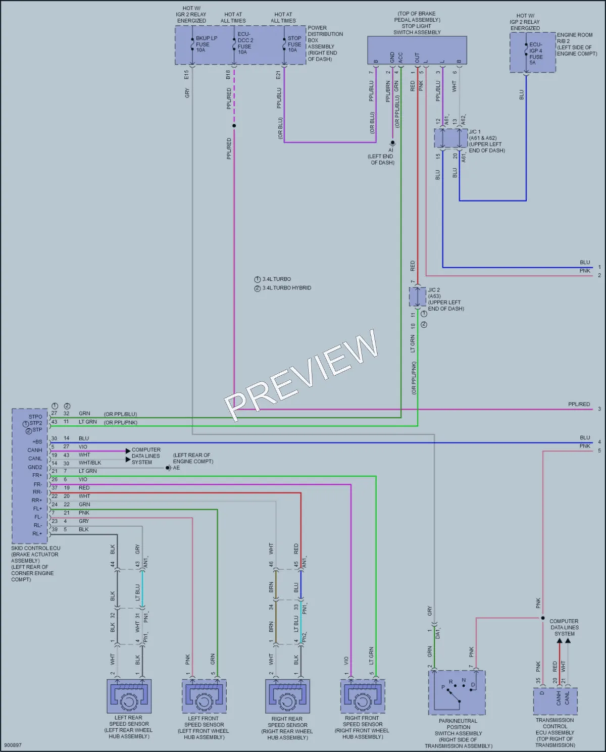 2025 Toyota Tundra Cruise Control wiring diagram preview