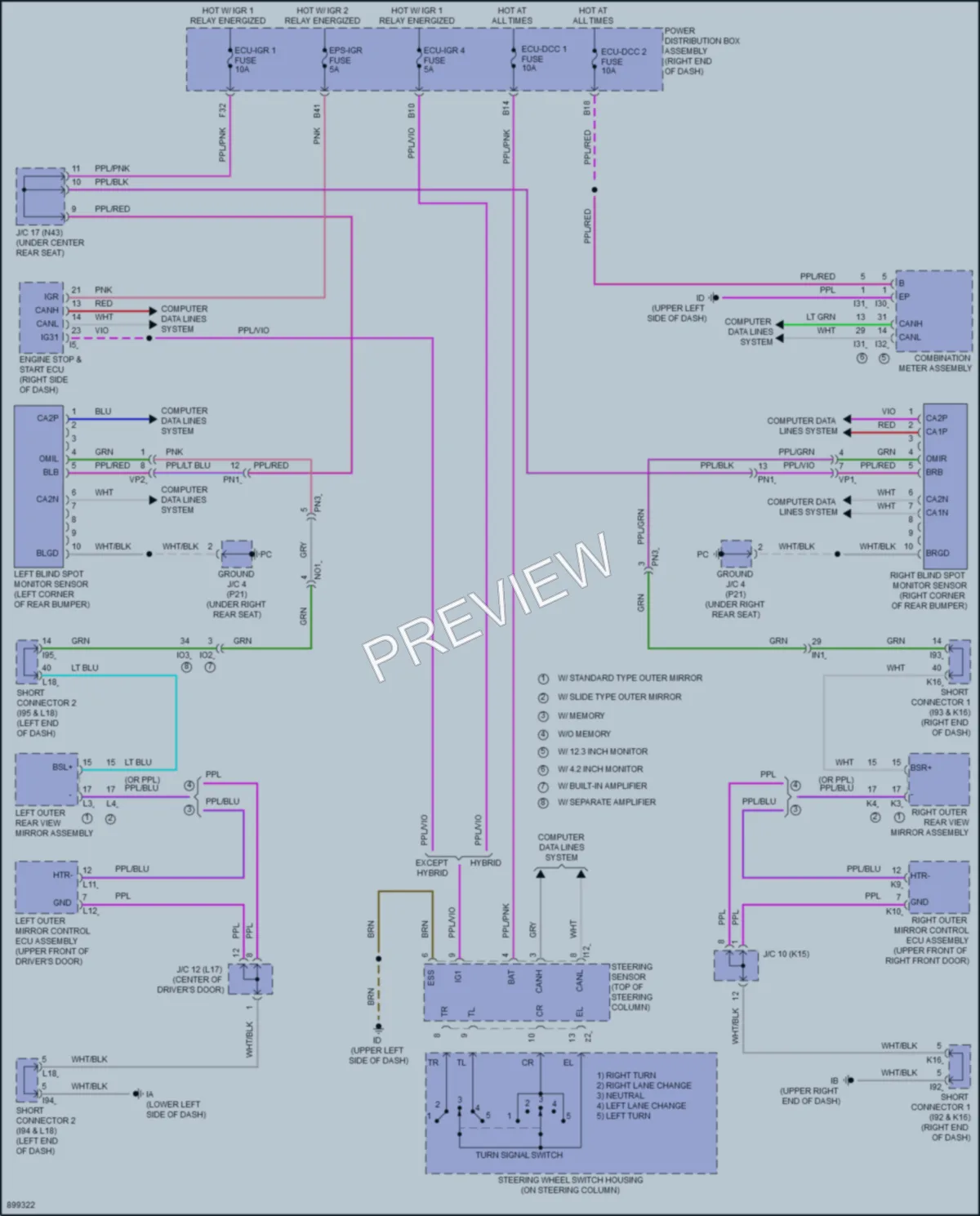 2025 Toyota TundraHybrid Navigation wiring diagram preview